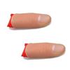 2Pcs Thumb Tip Magic Tricks Fake Thumb Tip Silk Vanish Magic Disappearing Silk Fake Thumb Tip Magic Trick Gimmick Magician Accessory Close up Illusions Making Objects Appear/Disappear, Decoration view 1