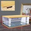 1/24 Parking Garage Model Car Garage Display Case with Clear Acrylic Cover and LED Lighting Toy Car Storage Tabletop Showcase for Boy Kids Home Toy Stores view 3