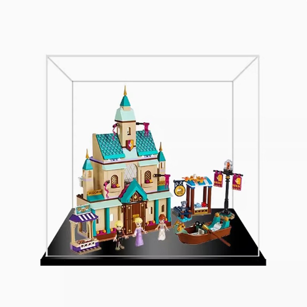 HAIWENFEIQI Acrylic Display Case for LegoL41167 CastleCompatible LegoModel Gift Storage Display (Model not Included) (3mm)