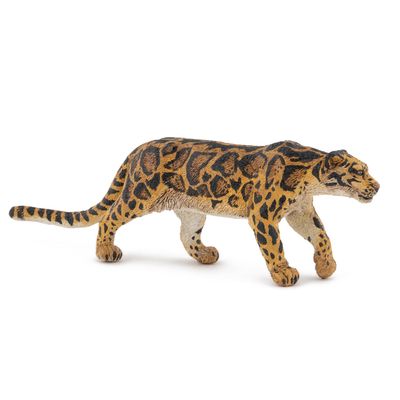 Papo Realistic Clouded Leopard Figurine, Wild Life Collection, Kids Ages 3+