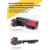 OYDL Turbo Drift RC Racing Truck Tractor, 1/76 2.4G RC 3CH Electric 4WD High Speed Off-Road Truck Remote Control All Terrain Racing Car Toy Gifts for Beginner Adults - RTR Version view 3