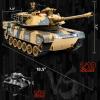 DBshoot 1/18 US M1A2 Army Tank, 2.4GHz Remote Control Model Toys, Smoke & Sound & LED Lights & Recoil Effects. RC Tank Perfect Collectible6+ Gift Kids and Adults view 4