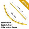 100Pcs 260 Balloons Metallic Gold Long Balloons for balloon animals, Gold Skinny Latex Twisting Balloon for Animals Modeling Christmas Birthday Wedding Party Decorations. (Gold) view 2