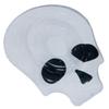 Generic Skull Pool Float - Inner Tube Blow Up - Inflatable - 31.5in x 36.2in x 7.9in, Large, White view 1