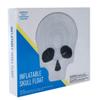 Generic Skull Pool Float - Inner Tube Blow Up - Inflatable - 31.5in x 36.2in x 7.9in, Large, White view 3