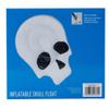 Generic Skull Pool Float - Inner Tube Blow Up - Inflatable - 31.5in x 36.2in x 7.9in, Large, White view 4