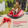 OLAKIDS Bumper Car for Toddlers, 12V Kids Electric Ride on Toy with Remote Control, Battery Powered Vehicle Racer for Baby, 360 Degree Spin Rotation, Colorful Flashing LED Lights, Music (Red) view 3