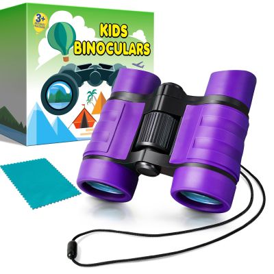 Binoculars for Kids Ages 3-12, Boys Girls Outdoor Gifts Toys - Perfect for Bird Watching, Camping, and Outdoor Exploration
