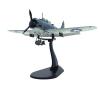 ZEZEFUFU 1:72 Alloy US SBD-3 Dive Bomber Aircraft Model Fighter Attack Plane Model with Display Stand view 2
