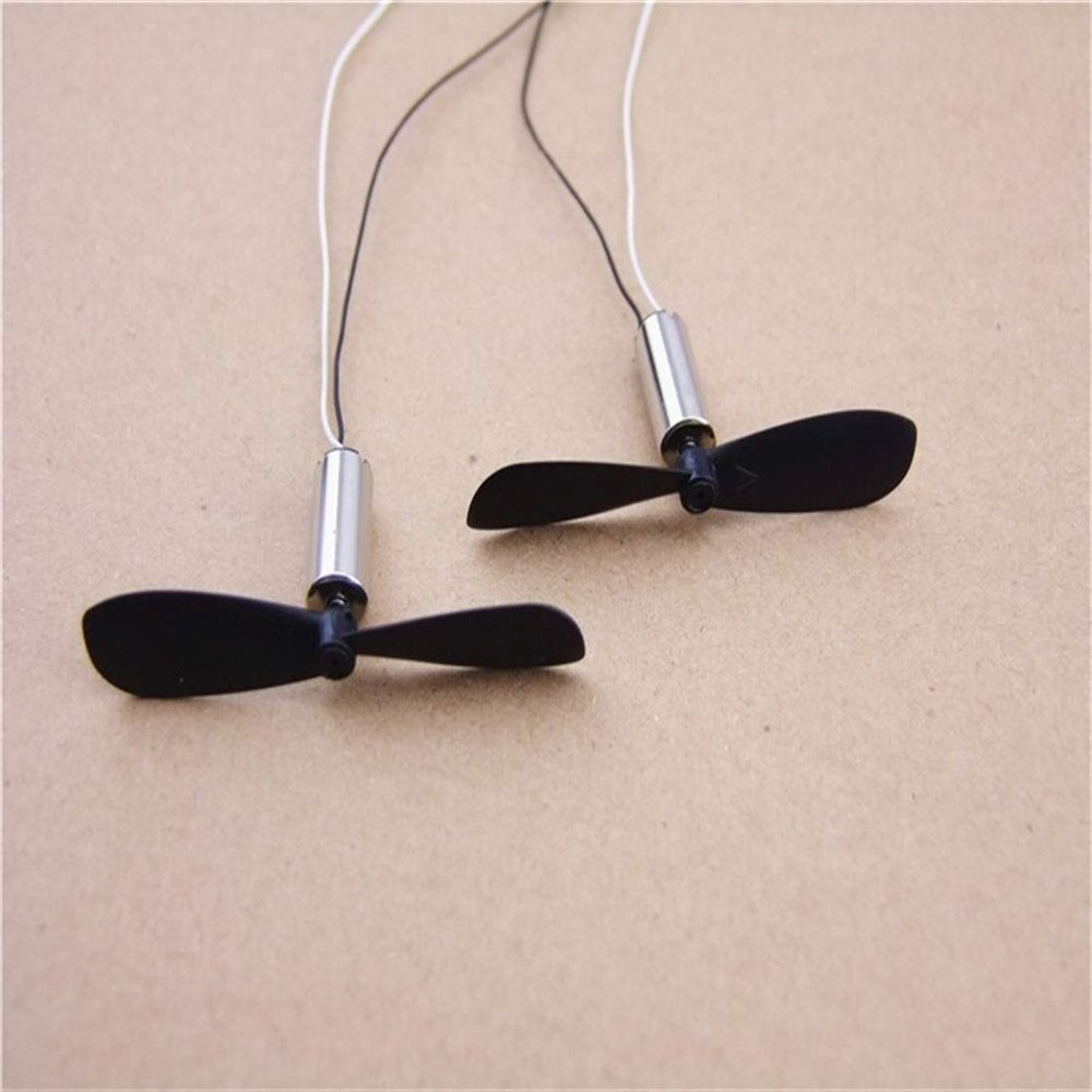 OQATNXUR Rotating Power 2pcs/lot Micro DIY Helicopter Coreless DC Electronic Starter, with Propeller High Speed Electronic Starter, DC 3.7V 614 6 * 14mm, Hobby Electric