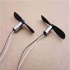 OQATNXUR Rotating Power 2pcs/lot Micro DIY Helicopter Coreless DC Electronic Starter, with Propeller High Speed Electronic Starter, DC 3.7V 614 6 * 14mm, Hobby Electric view 3