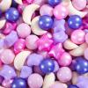 GOGOSO Ball Pit Balls Stars Moon Shapes Plastic Pitballs for Toddler Play Tent Baby Photo Props Kids Pool Water Toys Kiddie Pool Party Decor,Pink Purple,100pcs view 1
