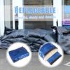 4pcs Vinyl Sandbags, Bounce House Inflatable Water Bounce House Heavy Duty Sand Bag Anchor Safety Weight Product for Water Slides Canopies and Tents (Blue) view 4