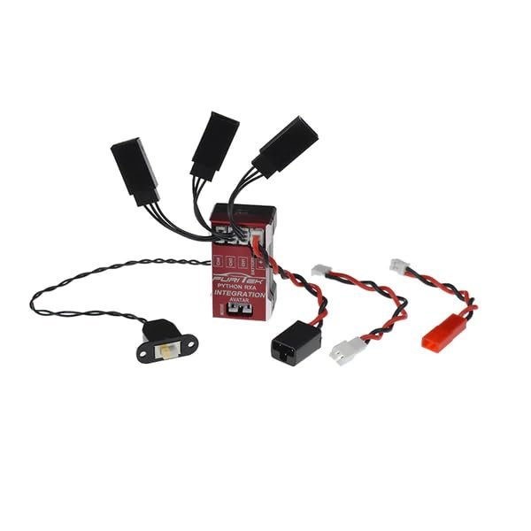 furitek Python RXA 40A/70A BRUSHLESS ESC W/Avatar RX Integration Supports 1/24, 1/18 RC Scale SCX24 & AX24, FMS FCX24 & FCX18, FX118, TRX4M - RC Cars Electronics (HELIDIRECT)