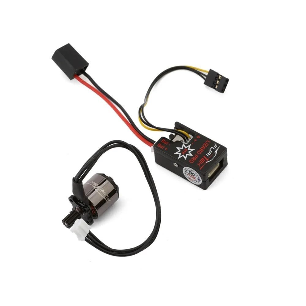 FURITEK Starter 2S BRUSHLESS Power System for 1/18 RC Crawler Redcat ASCENT-18 - Remote Control Car, RC Cars Upgrade Electronics with Brushless Motor & ESC (FUR-2526)