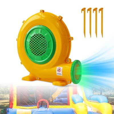 Huilynsen Blower for Bounce House - 550W Bounce House Blower, Portable and Powerful Air Blower for Inflatable Water Slide, Commercial Bubble House, Bouncy Castle, Inflatables Arch, Indoor & Outdoor