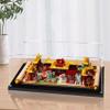 FEIFANBOYANG Acrylic Transparent Display Case for Courtyard House (Type of Chinese Residence) Model Dustproof Transparent Display Case Showcase 21.6 * 15.7 * 5.9 inches (Display Case Only) (3mm) view 2