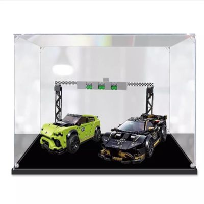 Acrylic Display Case for Lego76899 Sports Car Model OrganizerCompatible LegoModel Gift Storage Display (Model not Included) (3mm)