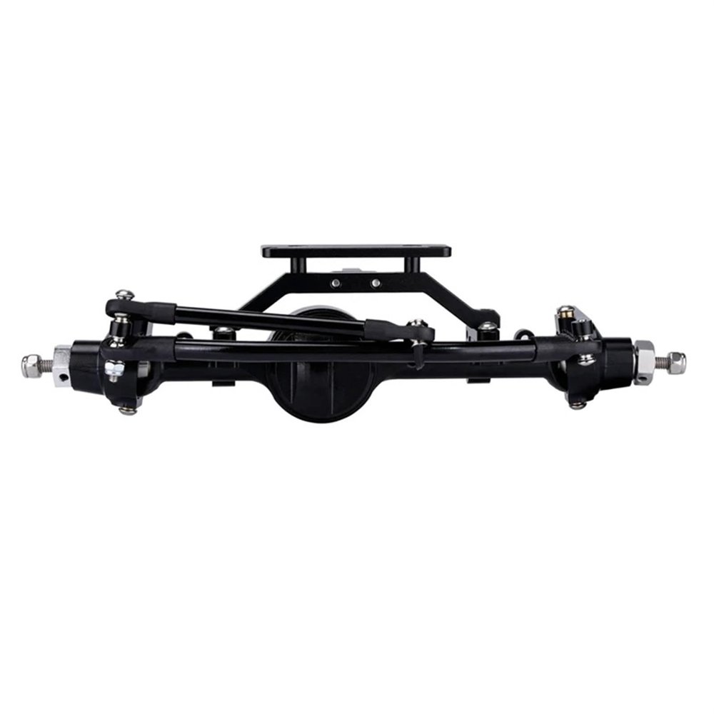 cvking RC Vehicle Axles Compatible with RC4WD for D90 D110 for Gelande II TF2 for Yota II 1/10 RC Crawler Axle Upgrade Parts CNC Aluminum Alloy Front Rear Axle (Size : Front Axle)