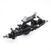 cvking RC Vehicle Axles Compatible with RC4WD for D90 D110 for Gelande II TF2 for Yota II 1/10 RC Crawler Axle Upgrade Parts CNC Aluminum Alloy Front Rear Axle (Size : Front Axle) view 3