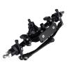 cvking RC Vehicle Axles Compatible with RC4WD for D90 D110 for Gelande II TF2 for Yota II 1/10 RC Crawler Axle Upgrade Parts CNC Aluminum Alloy Front Rear Axle (Size : Front Axle) view 4