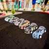 108PCS Race Car Party Favors - Themed Birthday Goodie Bags with Party Straws, Bubble Slap Bracelets, DIY Car Stickers, Pencil Caps view 4