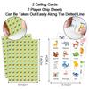Jungle Animal Party Bingo Game Cards(24 Players), Gender Reveal Themed Bingo Card for Family Friend Adult, Large Group Holiday Neutral Gender Reveal Party Activity Favor Decoration Supplies -010 view 2