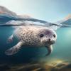 Directo Animal Jigsaw Puzzles, Cute Seal Themed Puzzles for Adults - 1000 Pieces Jigsaw Puzzles, Educational Games Gift for Elders Family and Friends 20 * 28.8 inch view 1