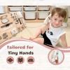 Toy Phone - Busy Board DIY Accessories Parts Items- Playground Playhouse Swing Set Telephone Plastic Pretend Play - Fake Phone with Sound - Telephone with Numeric Key view 3