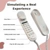 Toy Phone - Busy Board DIY Accessories Parts Items- Playground Playhouse Swing Set Telephone Plastic Pretend Play - Fake Phone with Sound - Telephone with Numeric Key view 4
