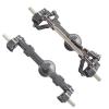 cvking RC Vehicle Axles Compatible with MN for D90 for MN-90 MN96 MN98 MN99S MN45 1/12 RC Car Upgrade Parts Accessories Metal Front and Rear Portal Axle view 2