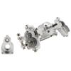 cvking RC Vehicle Axles Compatible with MN for D90 for MN-90 MN96 MN98 MN99S MN45 1/12 RC Car Upgrade Parts Accessories Metal Front and Rear Portal Axle view 4