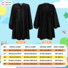 Bokon 4 Pcs 2026 Kindergarten Preschool Graduation Cap and Gown with Tassel Graduation Stole and Certificate for Toddler Kids(30,Black) view 3