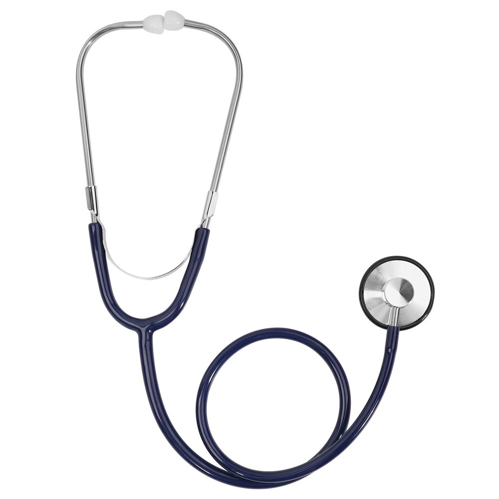 ERDOGLY Kids Stethoscope Toy, Real Working Nursing Stethoscope for Kids, Doctor Game Kit for Toddler, Boys Girls Doctor Nurse Cosplay Halloween Costume Accessories, Dark Blue