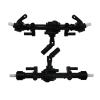 cvking RC Vehicle Axles Compatible with MN for D90 MN98 MN99 MN99S MN45 1/12 RC Car Spare Parts Upgrade Accessories Front and Rear Axle with Metal Gear view 1