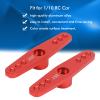 WGFOIP 4Pcs Black Aluminum Alloy CNC RC Steering Servo Arm Set, Compatible with 1/10 Scale RC Car (Red), WGFOIPv9yx7an8rz 12 view 2