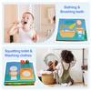 BizyKoady Montessori Felt Busy Book Toddlers Quiet Book Pretend Play Early Learning Educational Travel Toys for Kids Age 2 3 4 5 6 Travel EssentialsLearning Activitie Boys view 4
