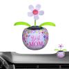ToysCentral Basics Solar Dancing Flower, 2024 New Solar Car Swing Ornaments, Solar Powered Dancing Swinging Flower Potted Plant Toy, Flower Sun Car Dashboard Statue Toy, Funny Desk Dancing Swinging Dancer Toy view 2