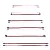 12Pieces Pieces 3-pin Servo Extension Cable Wire Cord Female to Male RC Servo Extension Cord Wire Connectors for Servo Extension Connection Control Board Remote Control Parts(6 Sizes) view 1