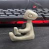 KUSIAPA Your Anxiety is A Lying H*e Robot,Cute Tiny Robot Figure,Hack Your Anxiety (Your Anxiety is A Lying H*e) view 2