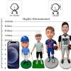 Custom Bobbleheads Couples, Personalized Wedding Gifts for Couple, Wedding for Couple, Unique Valentine's Day Present, 10th 20th 30th 40th 50th Wedding Anniversary Gift For Couples (Couple 7) view 4