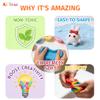 ARTPAR Air Drying Clay Kids 102 Colors, Modeling Magic Clay Kit with Sculpting Tools,Soft and Non-Sticky,Classroom Activities & Art and Crafts Creative Play Gifts for Boys & Girls Age 3-12 view 4