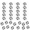 120 Pcs Soccer Stickers Vinyl, Soccer Ball Stickers for Water Bottle Kids Girls Boys, World Cup Sports Football Decals Waterproof for Soccer Party Favor Helmet Reward Pride Planner Calendar DIY Craft view 1