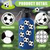120 Pcs Soccer Stickers Vinyl, Soccer Ball Stickers for Water Bottle Kids Girls Boys, World Cup Sports Football Decals Waterproof for Soccer Party Favor Helmet Reward Pride Planner Calendar DIY Craft view 3