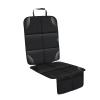 Psumuabrre Car Seat Protector for Child Carseat, 1 Pack Protect Car Seat Cover for Baby with Thickest Padding and Non-Slip Padded Backing Mesh Pockets Kids Pets Car Back Seat Protectors(Black) view 1