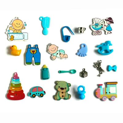 TomToy Baby boy Theme I spy trinkets Sets for I Spy Bag, Bottle