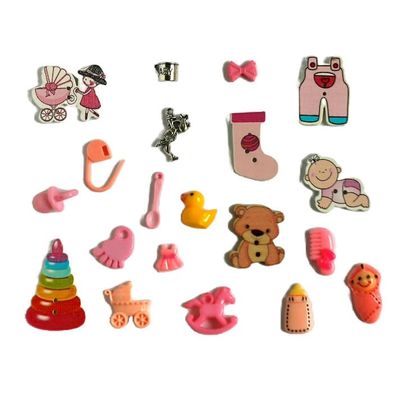 TomToy Baby Girl Theme I spy trinkets Sets for I Spy Bag, Bottle