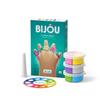 Fat Brain Toys Hey Clay Bijou Flower Rings, Air Dry Clay Kit with Interactive App for Kids & Tweens, Modeling Clay and Crafts Set for Ages 5 to 11 view 1
