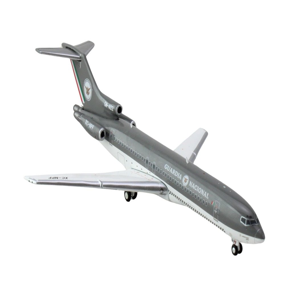 GeminiJets GJPFM2133 Guardia Nacional Mexico Boeing 727-200 XC-NPF; Scale 1:400