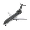 GeminiJets GJPFM2133 Guardia Nacional Mexico Boeing 727-200 XC-NPF; Scale 1:400 view 3